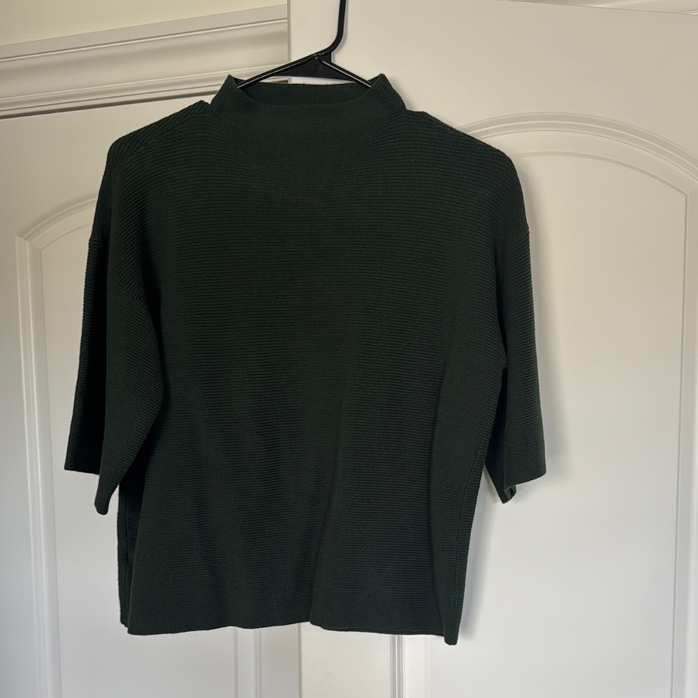 Ann Taylor Factory Dark Green Top